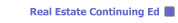 Real Estate Continuing Education (CE) Courses and Class Schedules